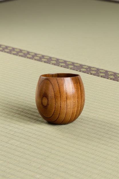 Natural Wooden cup "Brown"