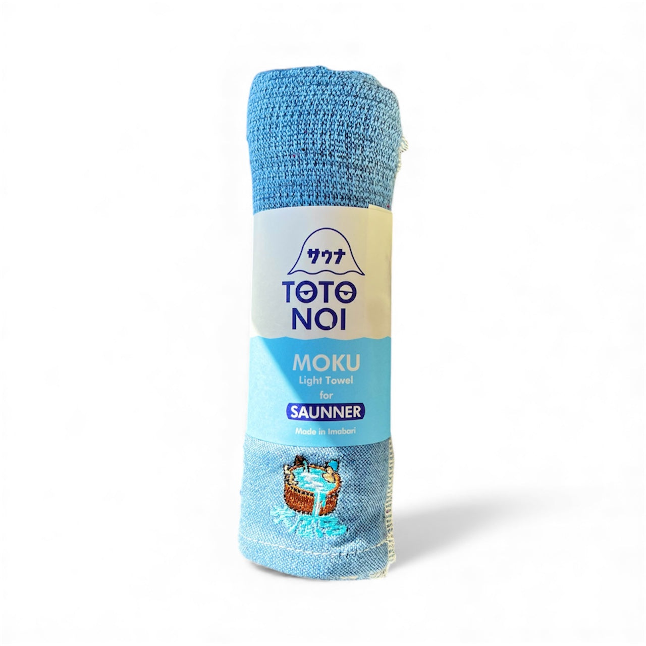 TOTO NOI – MOKU Light Sauna Towel ("水風呂" Ice bath Design)