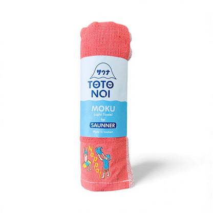 TOTO NOI – MOKU Light Sauna Towel (NEPPA! Heat Wave Design)