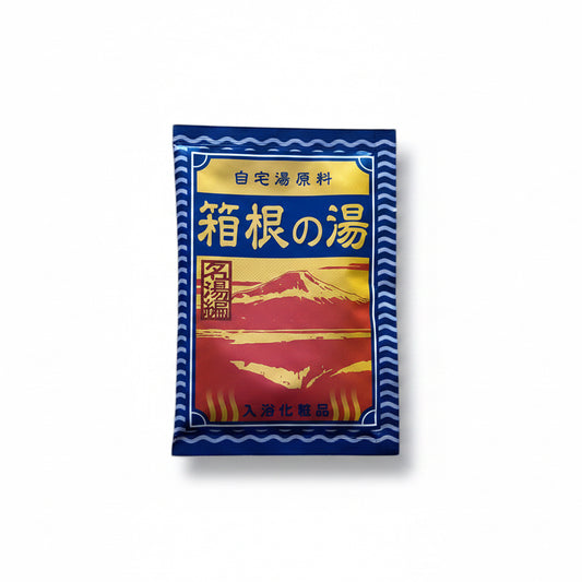Japanese Bath Salt "Hakone no Yu" (30g, Colorless, Fragrance-Free)