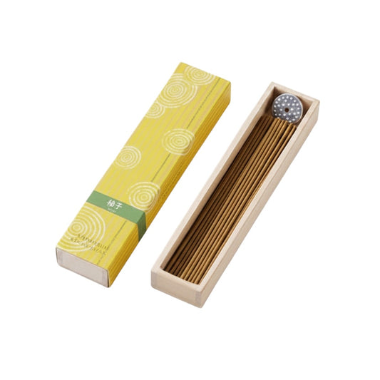 KOSAIDO KYOTO – Yuzu Incense Sticks (40 Sticks) with Aluminum Holder
