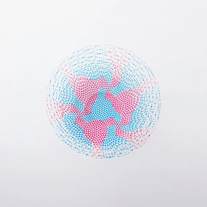 "空気の器" airvase "ATOM WAVY" Designed by Tokolo Asao